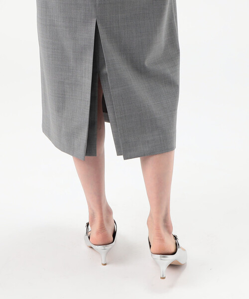 COMME CA（コムサ）の「〔 TALLサイズ 〕 【セットアップ対応】２ＷＡＹストレッチトロ スカート（スカート・レディース・ブラック/トップグレー・13号/15号）」の20枚目の写真