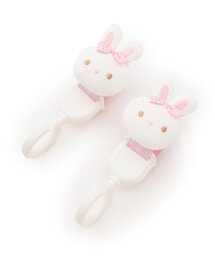 mezzo piano（メゾピアノ）の「【メゾピアノママ】ウサギマスコット付ベビーカーフック（ベビーカー/ベビーカー用品）」