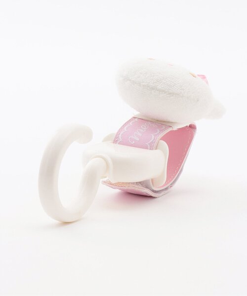 mezzo piano(メゾピアノ)の「【メゾピアノママ】ウサギマスコット付ベビーカーフック(ベビーカー/ベビーカー用品・キッズ・ライトピンク・F)」の5枚目の写真