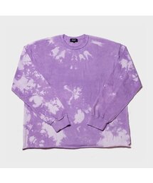 RESPECT（リスペクト）の「tie-dye washed long sleeve (washed purple)（Tシャツ/カットソー）」