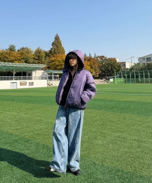 PHYSICAL DEPARTMENT(フィジカル デパートメント)の「アクティブシームレスプファージャケットピンク(ダウンジャケット/コート・レディース・その他・X-LARGE)」の17枚目の写真