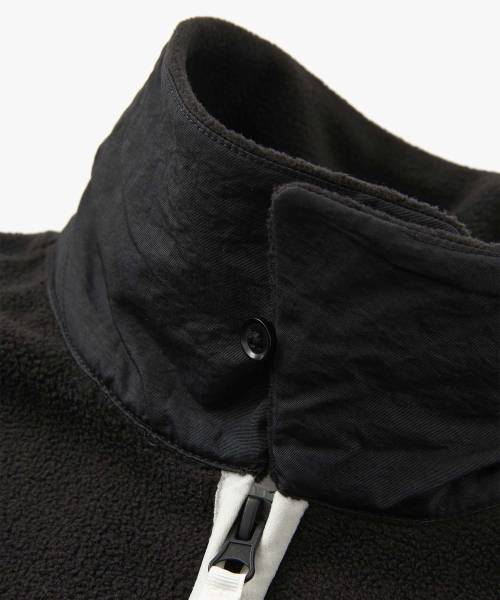 WMC(ダブリューエムシー)の「ソフトフリースジャケット_BLACK(その他アウター・メンズ・ブラック・SMALL/MEDIUM/LARGE)」の4枚目の写真