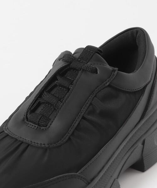 KBF（ケイビーエフ）の「ギャザーデザインスニーカー（スニーカー・レディース・ブラック・36/37/38）」の13枚目の写真