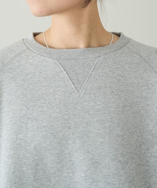 PUAL CE CIN（ピュアルセシン）の「裏起毛ポンチョスウェットプルオーバー（スウェット・レディース・ブラウン/グレー・FREE）」の16枚目の写真