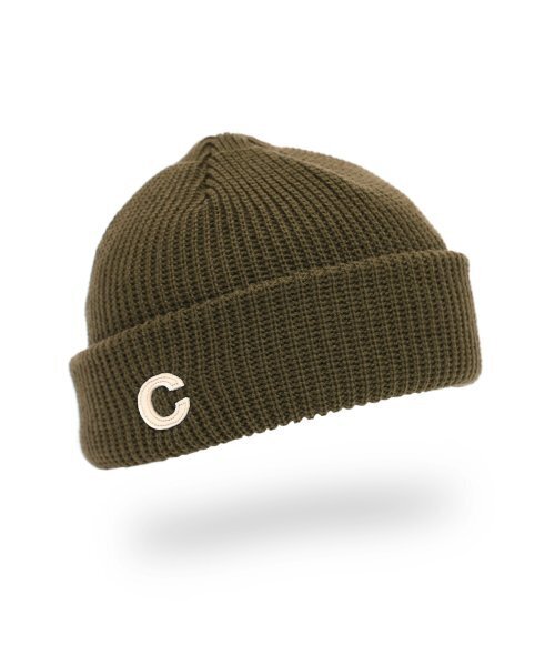 UNDERCONTROL(アンダーコントロール)の「ショートビーニー BEANIE / マリンフィット / ダブルタブ / Dカーキ(ニットキャップ/ビーニー・メンズ・その他・FREE)」の2枚目の写真