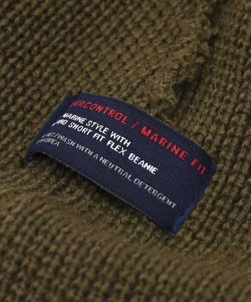 UNDERCONTROL(アンダーコントロール)の「ショートビーニー BEANIE / マリンフィット / ダブルタブ / Dカーキ(ニットキャップ/ビーニー・メンズ・その他・FREE)」の7枚目の写真
