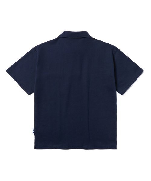 SLIT STUDIO(エスリットスタジオ)の「ボタンカラーPKスウェットシャツネイビー(ポロシャツ・メンズ・その他・MEDIUM/LARGE/X-LARGE/SMALL)」の6枚目の写真