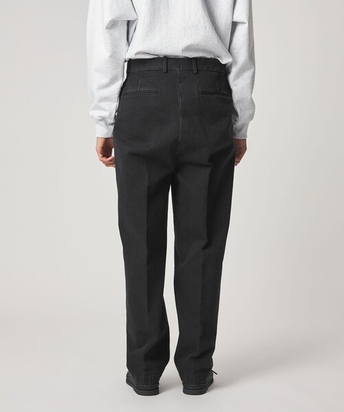 Steven Alan(スティーブンアラン)の「<Steven Alan> ヘリンボーン イン ツープリーツ ドレス トラウザーズⅡ(スラックス・メンズ・ブラック・S/M/L/XL)」の10枚目の写真