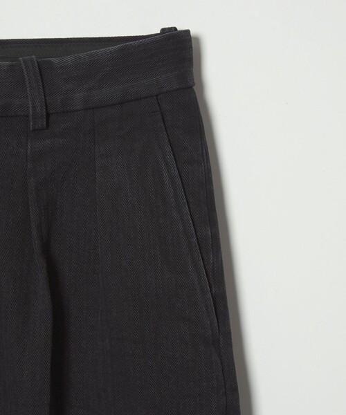 Steven Alan(スティーブンアラン)の「<Steven Alan> ヘリンボーン イン ツープリーツ ドレス トラウザーズⅡ(スラックス・メンズ・ブラック・S/M/L/XL)」の18枚目の写真