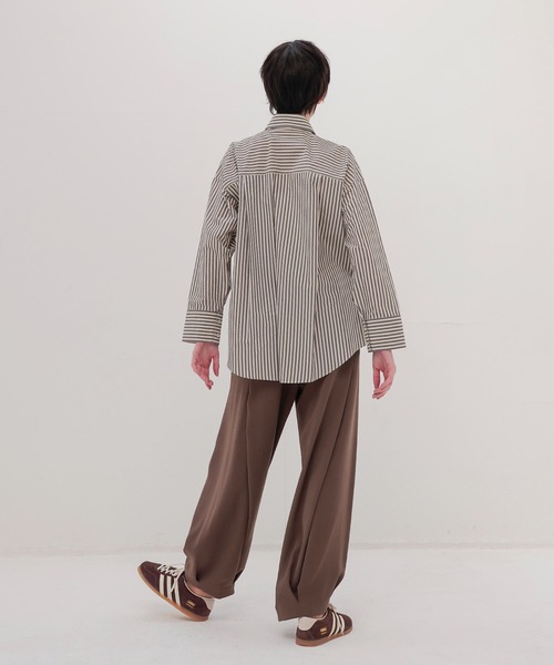 DRESSLAVE（ドレスレイブ）の「tuck bubble pants(タックバブルパンツ)（その他パンツ・レディース・ブラック/ブラウン・36/38）」の14枚目の写真