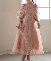 epic day（エピックデイ）の「ブルーミングレースチュールドレス（ドレス）」