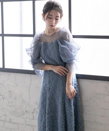 epic day（エピックデイ）の「ブルーミングレースチュールドレス（ドレス）」