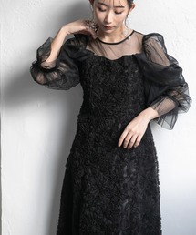 epic day（エピックデイ）の「ブルーミングレースチュールドレス（ドレス）」