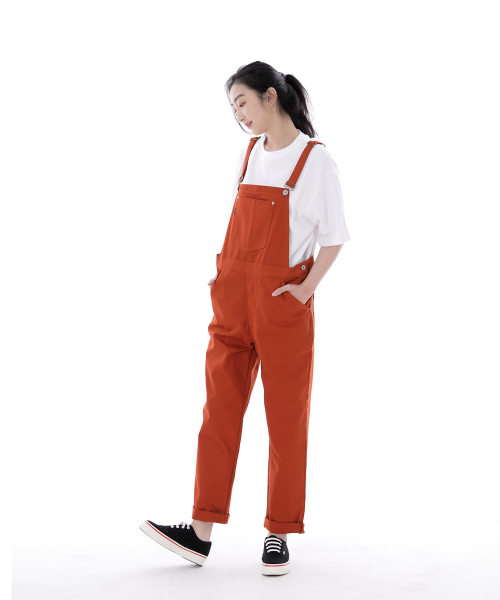 SAINTCREW(セントクルー)の「シティボーイボタンオーバーオール CBB-607 ブリック(サロペット/オーバーオール・メンズ・その他・MEDIUM/LARGE/X-LARGE)」の6枚目の写真