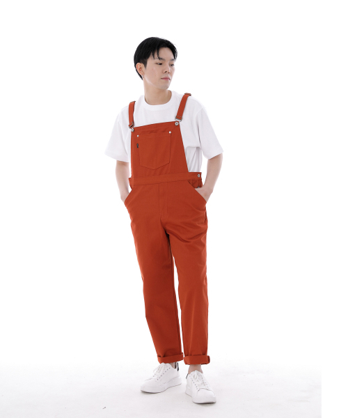 SAINTCREW(セントクルー)の「シティボーイボタンオーバーオール CBB-607 ブリック(サロペット/オーバーオール・メンズ・その他・MEDIUM/LARGE/X-LARGE)」の3枚目の写真