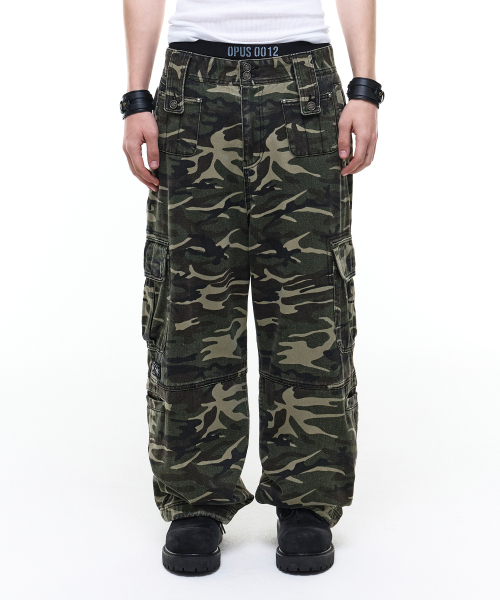 OPUS 0012(オーパス0012)の「Op. 08 LIQUID CARGO PANTS CAMO(その他パンツ・レディース・その他・SMALL/MEDIUM/LARGE/X-SMALL)」の2枚目の写真