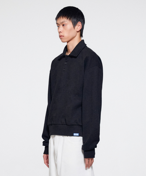 ERA(エラ)の「ユニセックス ERA ヘビーカラー スウェットシャツ - ブラック(スウェット・レディース・その他・SMALL/MEDIUM/LARGE)」の7枚目の写真