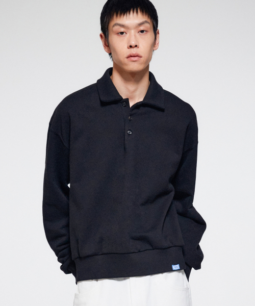 ERA(エラ)の「ユニセックス ERA ヘビーカラー スウェットシャツ - ブラック(スウェット・レディース・その他・SMALL/MEDIUM/LARGE)」の9枚目の写真