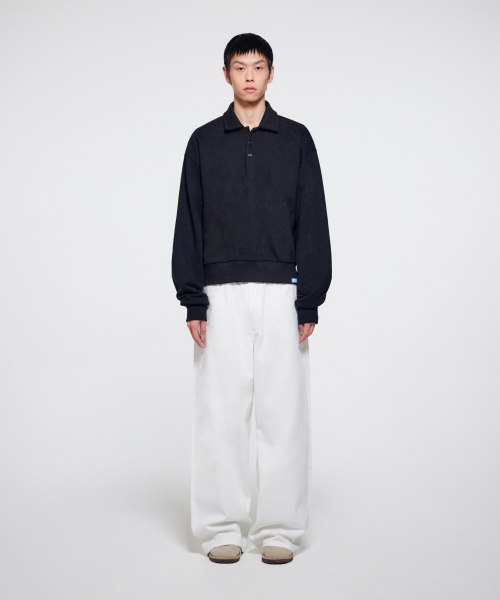 ERA(エラ)の「ユニセックス ERA ヘビーカラー スウェットシャツ - ブラック(スウェット・レディース・その他・SMALL/MEDIUM/LARGE)」の10枚目の写真