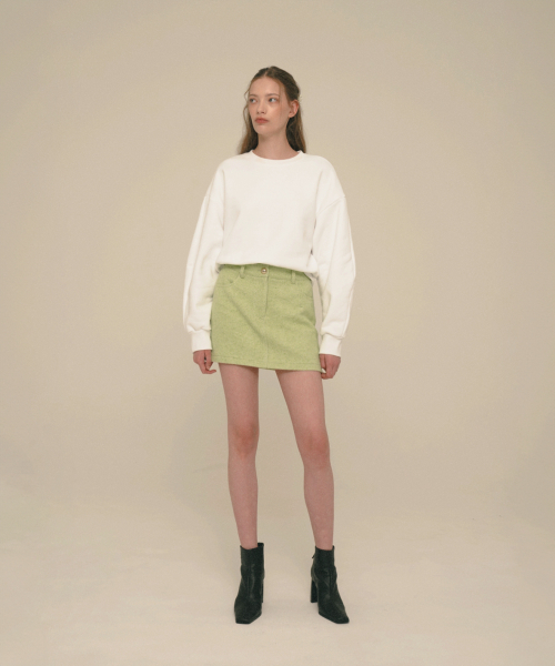 ICE GARDEN A.508(アイス ガーデン エイオーゴンパル)の「Herringbone Wool Blended Mini Skirt(スカート・レディース・その他・SMALL/MEDIUM)」の2枚目の写真