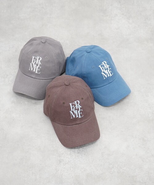 abahouse mavie（アバハウスマヴィ）の「【select】ロゴ刺繍キャップ（キャップ・レディース・スミクロ/サックスブルー/ブラウン・フリー）」の4枚目の写真