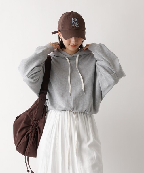 abahouse mavie（アバハウスマヴィ）の「【select】ロゴ刺繍キャップ（キャップ・レディース・スミクロ/サックスブルー/ブラウン・フリー）」の5枚目の写真