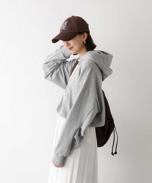 abahouse mavie（アバハウスマヴィ）の「【select】ロゴ刺繍キャップ（キャップ・レディース・スミクロ/サックスブルー/ブラウン・フリー）」の6枚目の写真