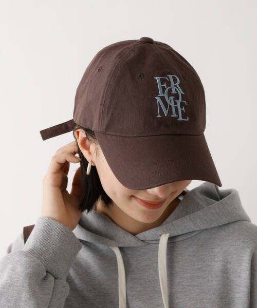 abahouse mavie（アバハウスマヴィ）の「【select】ロゴ刺繍キャップ（キャップ・レディース・スミクロ/サックスブルー/ブラウン・フリー）」の8枚目の写真