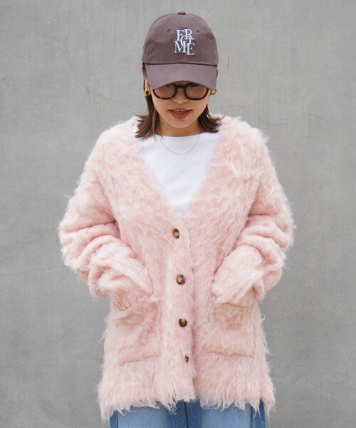 abahouse mavie（アバハウスマヴィ）の「【select】ロゴ刺繍キャップ（キャップ・レディース・スミクロ/サックスブルー/ブラウン・フリー）」の9枚目の写真