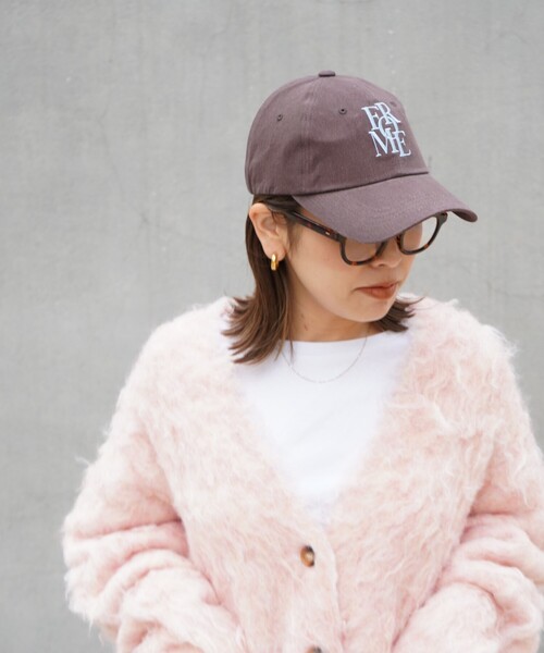 abahouse mavie（アバハウスマヴィ）の「【select】ロゴ刺繍キャップ（キャップ・レディース・スミクロ/サックスブルー/ブラウン・フリー）」の10枚目の写真