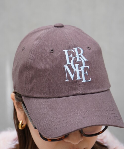 abahouse mavie（アバハウスマヴィ）の「【select】ロゴ刺繍キャップ（キャップ・レディース・スミクロ/サックスブルー/ブラウン・フリー）」の12枚目の写真
