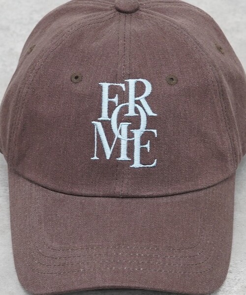 abahouse mavie（アバハウスマヴィ）の「【select】ロゴ刺繍キャップ（キャップ・レディース・スミクロ/サックスブルー/ブラウン・フリー）」の13枚目の写真