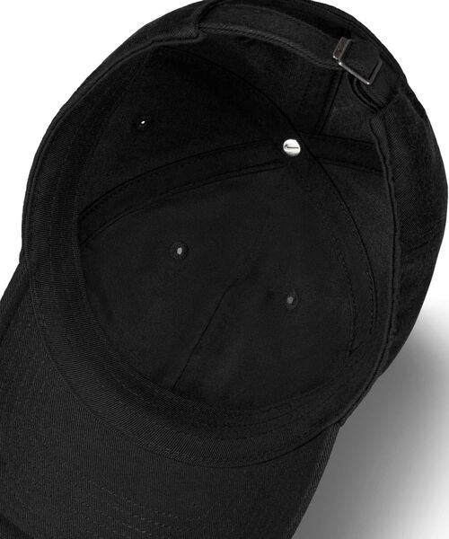 NIKE(ナイキ)の「ナイキ クラブ アンストラクチャード キャップ / Nike Club Unstructured Cap FZ5698-010 Black(キャップ・メンズ・ブラック・M/L/S/M/L/XL)」の6枚目の写真