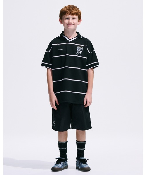 F.C.Real Bristol for Kids(エフシーレアルブリストルフォーキッズ)の「GAME SHORTS(その他パンツ・キッズ・ブラック・LARGE/MEDIUM)」の2枚目の写真
