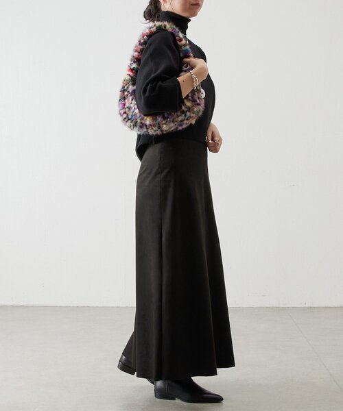 BEARDSLEY（ビアズリー）の「《MARCO MASI》ミンクファーMIXカラーバッグ（トートバッグ・レディース・パープル・FREE）」の3枚目の写真