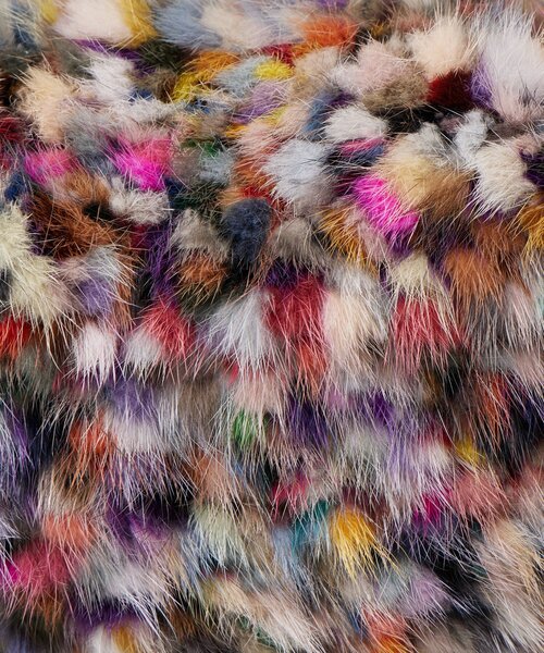 BEARDSLEY（ビアズリー）の「《MARCO MASI》ミンクファーMIXカラーバッグ（トートバッグ・レディース・パープル・FREE）」の13枚目の写真