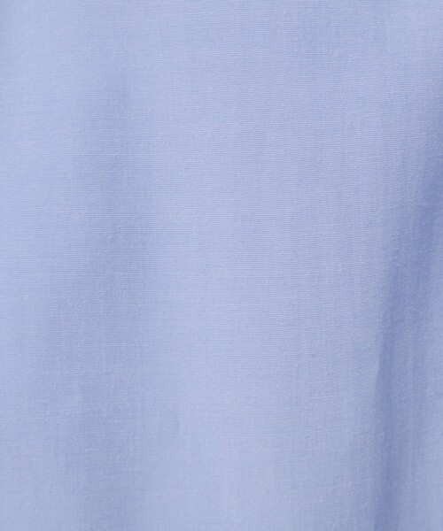 NOLLEY’S（ノーリーズ）の「ウォッシャブルフロントフリルVネックブラウス（シャツ/ブラウス・レディース・サックスブルー/ホワイト・38）」の4枚目の写真