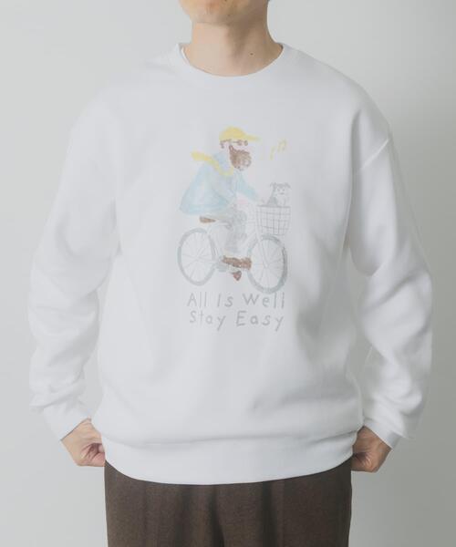 ITEMS URBANRESEARCH（アイテムズ アーバンリサーチ）の「OJISAMPO スウェットトップス（スウェット・メンズ・その他1/その他3/その他2/その他4・LARGE/MEDIUM）」の5枚目の写真