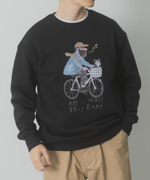 ITEMS URBANRESEARCH（アイテムズ アーバンリサーチ）の「OJISAMPO スウェットトップス（スウェット・メンズ・その他1/その他3/その他2/その他4・LARGE/MEDIUM）」の11枚目の写真