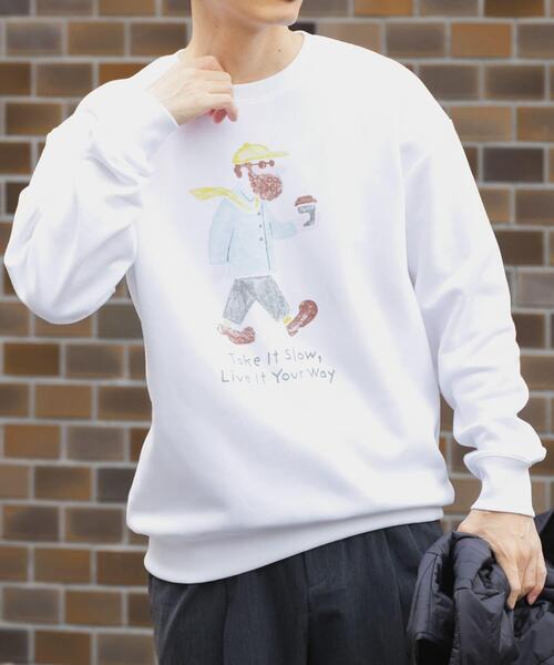 ITEMS URBANRESEARCH（アイテムズ アーバンリサーチ）の「OJISAMPO スウェットトップス（スウェット・メンズ・その他1/その他3/その他2/その他4・LARGE/MEDIUM）」の16枚目の写真
