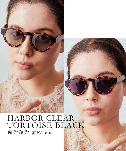Jugaad14(ジュガードフォーティーン)の「【jugaad14】HARBOR CLEAR tortoise black(サングラス・メンズ・その他/その他1/その他3/その他2/その他4・FREE)」の4枚目の写真