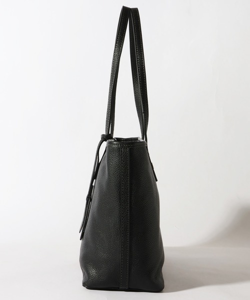 HOUSE OF FLORENCE(ハウスオブフローレンス)の「【HOUSE OF FLORENCE/ハウス オブ フローレンス】イタリアンレザー 型押しエンボス トートバッグ(M)(トートバッグ・レディース・ピンク/グリーン/ブラウン/イエロー/グレイッシュベージュ/ブラック/ブルー・FREE)」の18枚目の写真