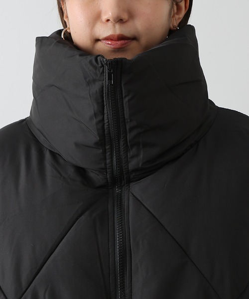 COLONY 2139（コロニートゥーワンスリーナイン）の「ダイヤキルト中綿BIGカラーブルゾン（ブルゾン・レディース・オフホワイト/ブラック・FREE）」の22枚目の写真