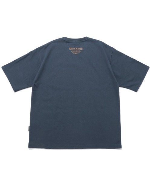 KRIFF MAYER(クリフメイヤー)の「プリント半袖T(ポーク)(Tシャツ/カットソー・メンズ・オフホワイト/レッド/チャコール/ネイビー・MEDIUM/LARGE/X-LARGE)」の6枚目の写真