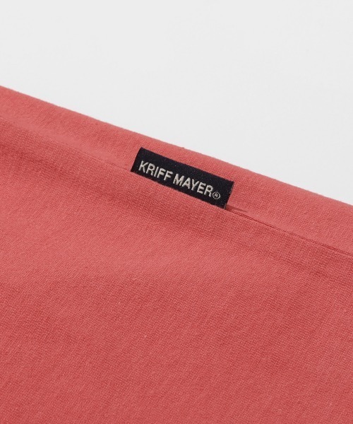 KRIFF MAYER(クリフメイヤー)の「プリント半袖T(ポーク)(Tシャツ/カットソー・メンズ・オフホワイト/レッド/チャコール/ネイビー・MEDIUM/LARGE/X-LARGE)」の15枚目の写真