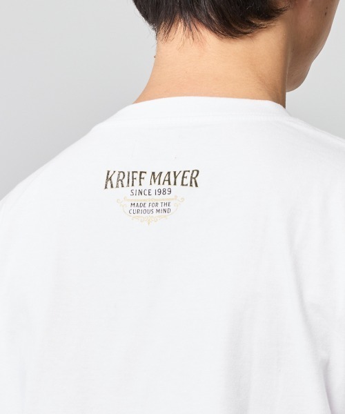 KRIFF MAYER(クリフメイヤー)の「プリント半袖T(ポーク)(Tシャツ/カットソー・メンズ・オフホワイト/レッド/チャコール/ネイビー・MEDIUM/LARGE/X-LARGE)」の17枚目の写真