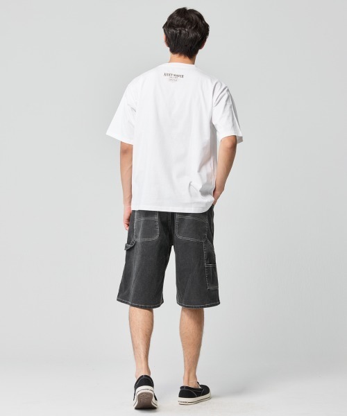 KRIFF MAYER(クリフメイヤー)の「プリント半袖T(ポーク)(Tシャツ/カットソー・メンズ・オフホワイト/レッド/チャコール/ネイビー・MEDIUM/LARGE/X-LARGE)」の21枚目の写真