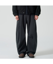 OWSA（オウサ）の「裏起毛ピンタックワイドパンツ（その他パンツ）」