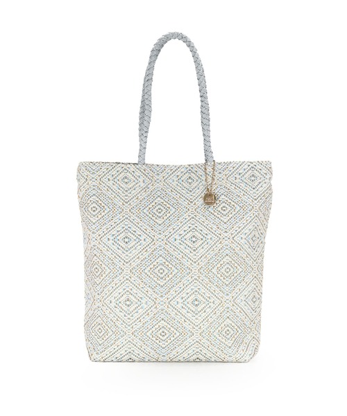 T・S・L（ティーエスエル）の「エスニック柄トートバッグ【詳細動画あり】（トートバッグ・レディース・ブラック/サックスブルー/ベージュ・FREE）」の9枚目の写真