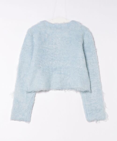 LUDICRUM(ルーディクルム)の「Cotton candy knit jacket(カーディガン/ボレロ・レディース・ベビーピンク/オフホワイト・FREE)」の18枚目の写真